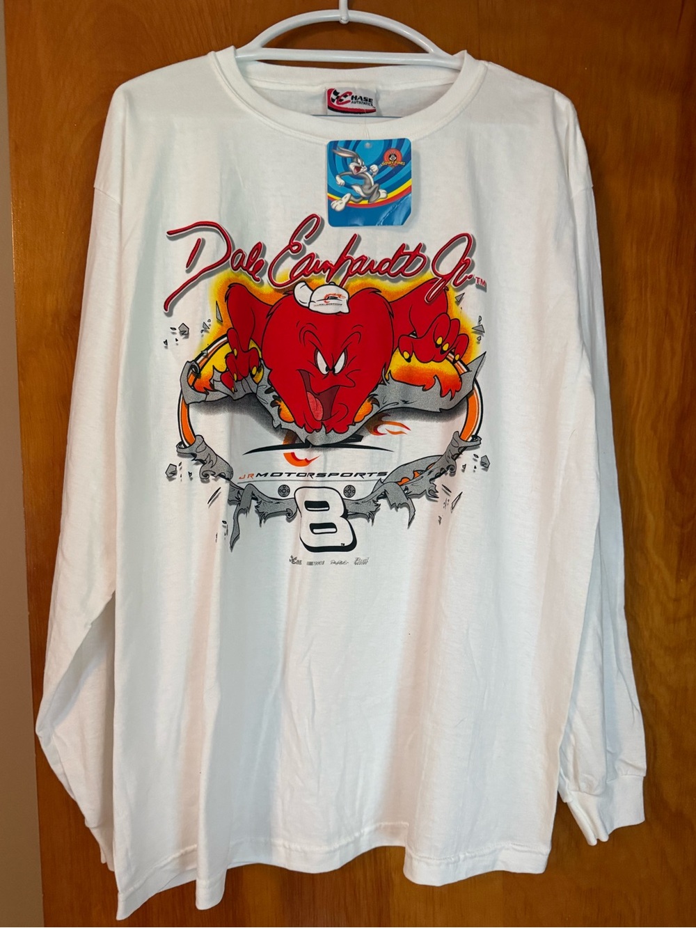 NWT - Chase Authentics Looney Toons
JR Motorsport Dale Earnhardt Jr #8 LS tee